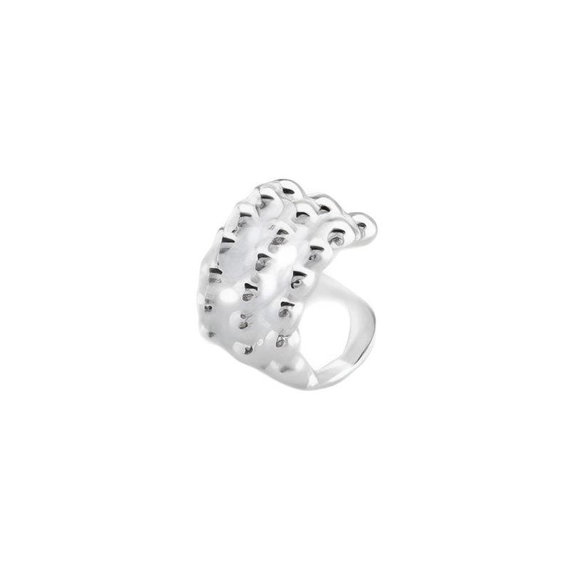 BRINCO PIERCING FAKE 3 FILEIRAS PRATA 925