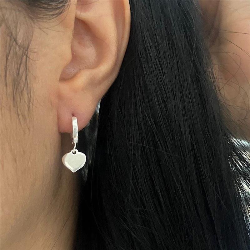 BRINCO ARGOLA CORAÇÃO PEND PRATA 925 