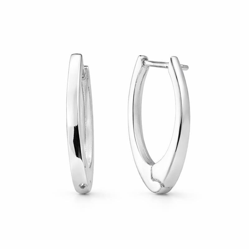 BRINCO ARGOLA LISA CLICK PRATA 925