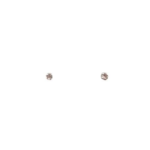 BRINCO TARRAXA BABY ROSA 2MM PRATA 925