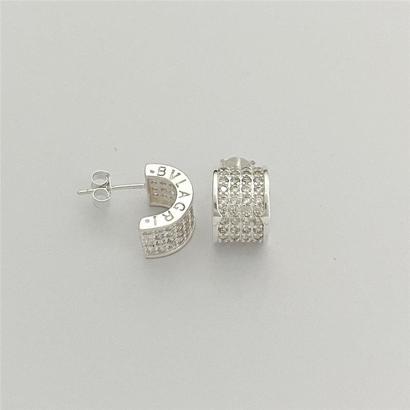 BRINCO BULGARI CRAVEJDO PRATA 925