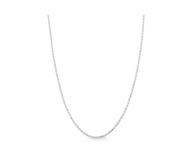 CORRENTE CORDÃO BAIANO 40CM PRATA 925 