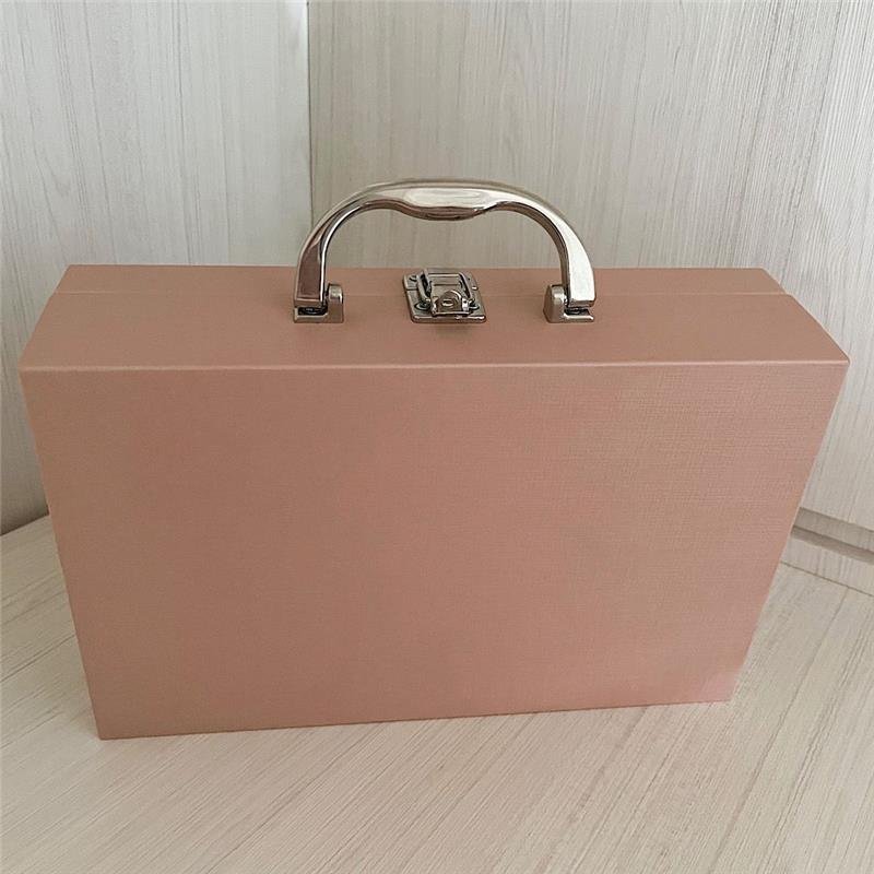 MALETA DUPLA LUXO ROSA