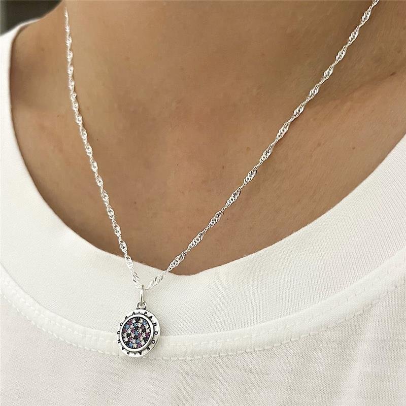 PINGENTE PANDORA COLOR PRATA BALI 925