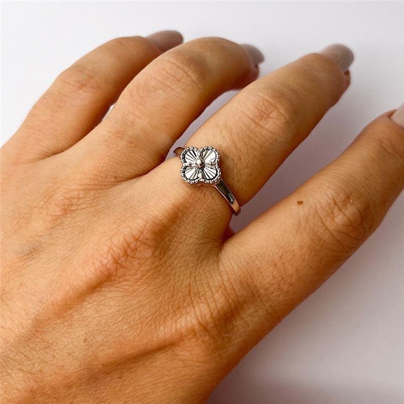 ANEL INSPIRAÇÃO VANCLEEF PRATA 925