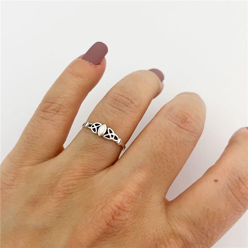 ANEL MADRE PRATA 925