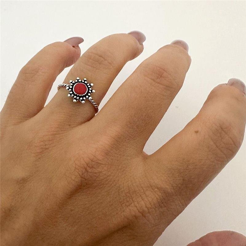 ANEL CORAL TORCIDO PRATA BALI 925