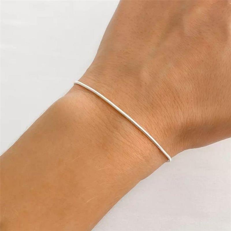 PULSEIRA RABO DE RATO PRATA 925