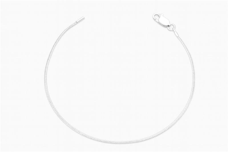 PULSEIRA RABO DE RATO PRATA 925