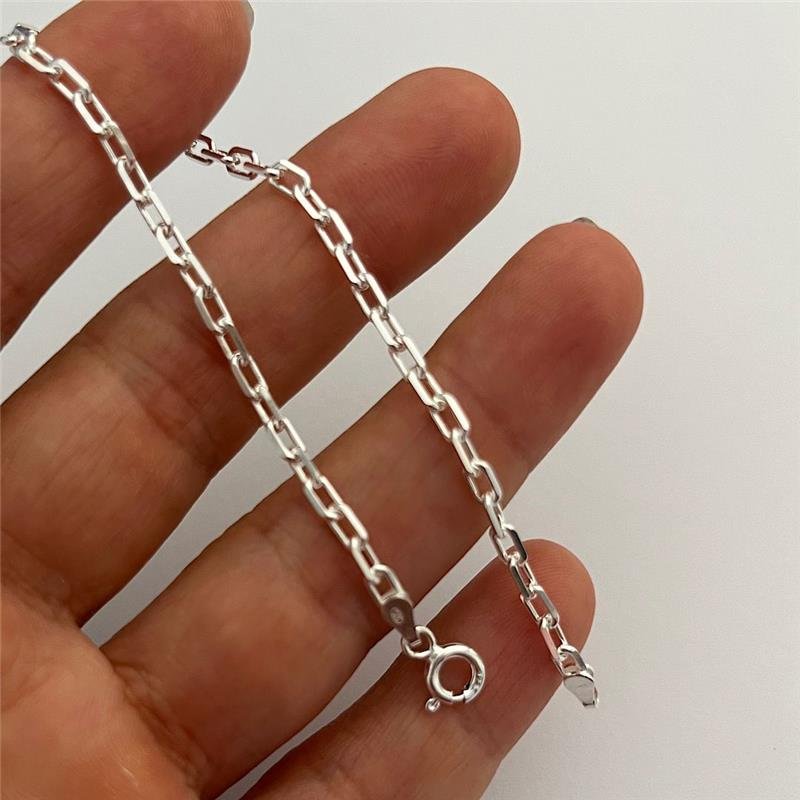 PULSEIRA ELOS ALONGADA PRATA 925