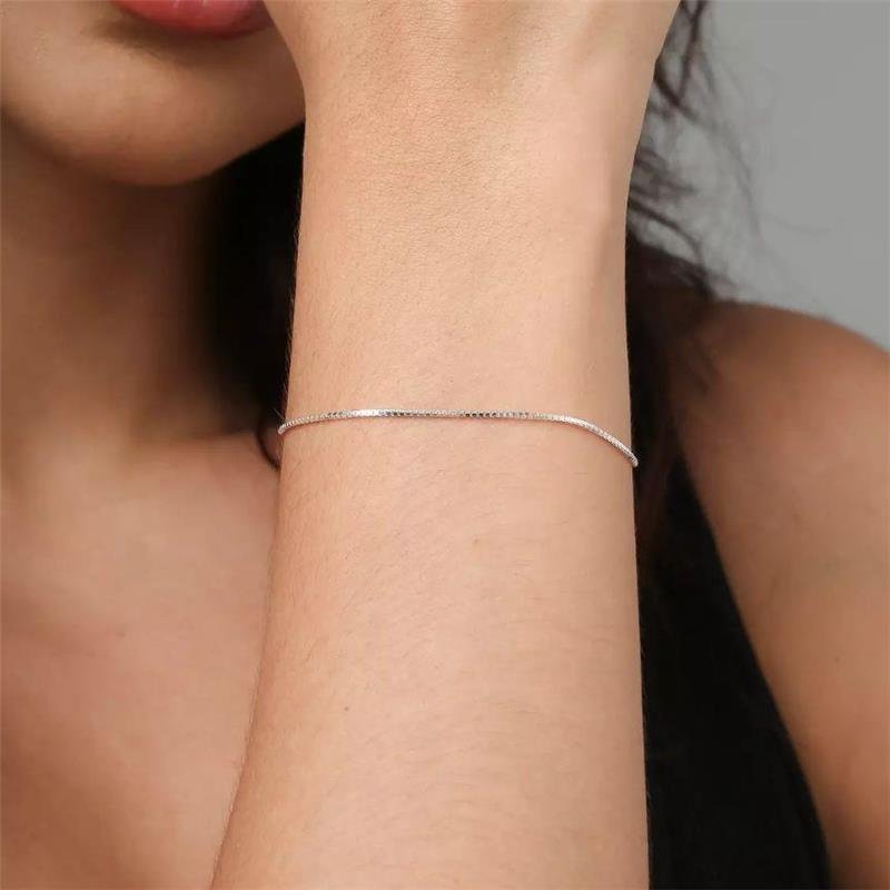 PULSEIRA VENEZIANA V15 PRATA 925