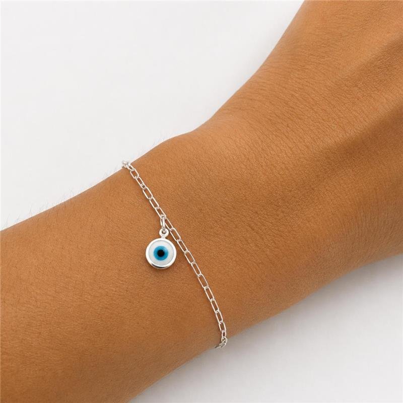 PULSEIRA OLHO GREGO PRATA 925