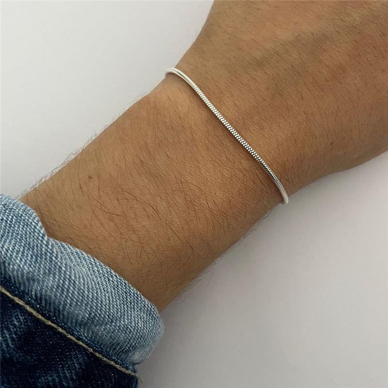 PULSEIRA RABO DE RATO PRATA 925