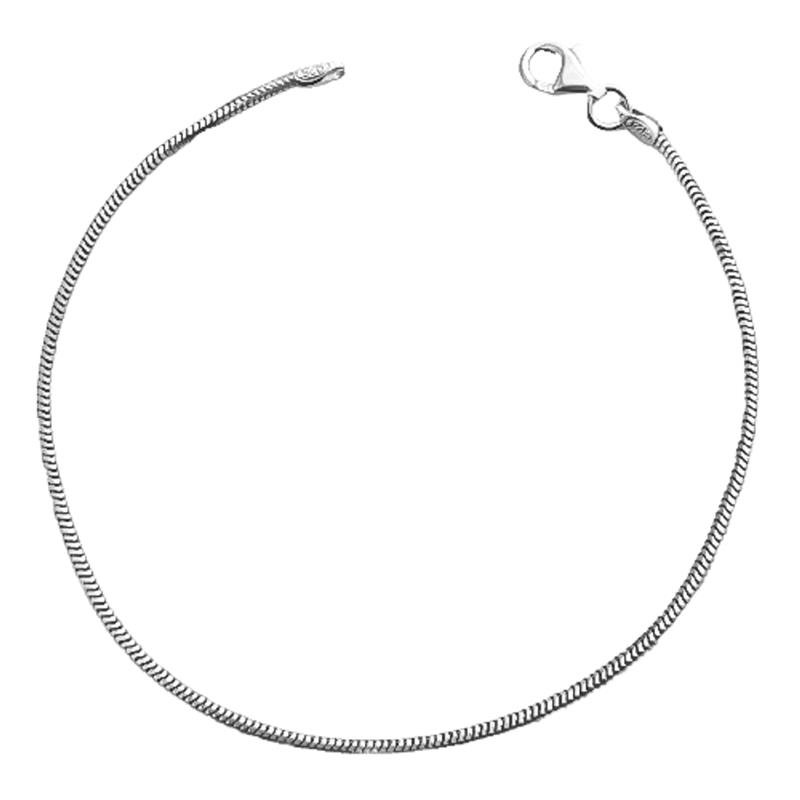 PULSEIRA RABO DE RATO PRATA 925