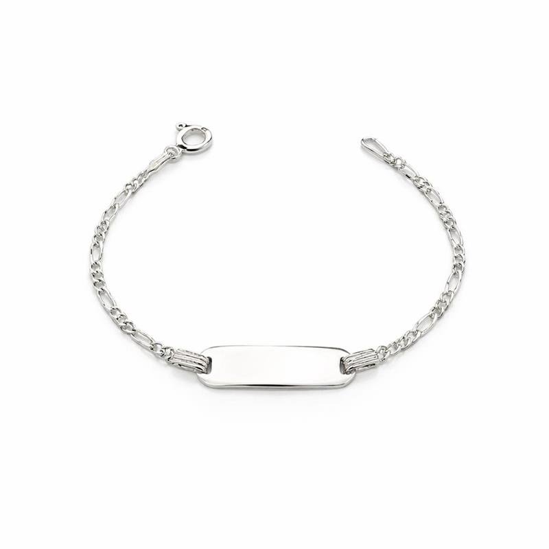 PULSEIRAS INFANTIL CHAPINHA GRAVAR PRATA 925
