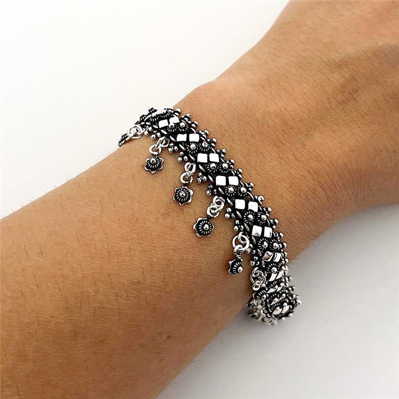 PULSEIRA PIKUM TATURANA 2 FILEIRAS PRATA 925