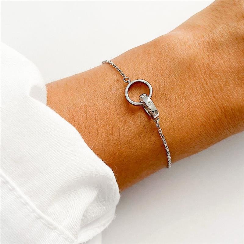 PULSEIRA INSPIRAÇÃO CARTIER PRATA 925 