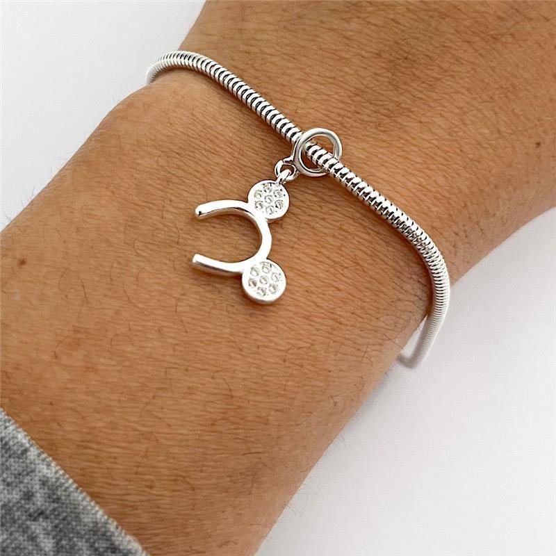 BERLOQUE TIARA MINNIE CRAVEJADA PRATA 925