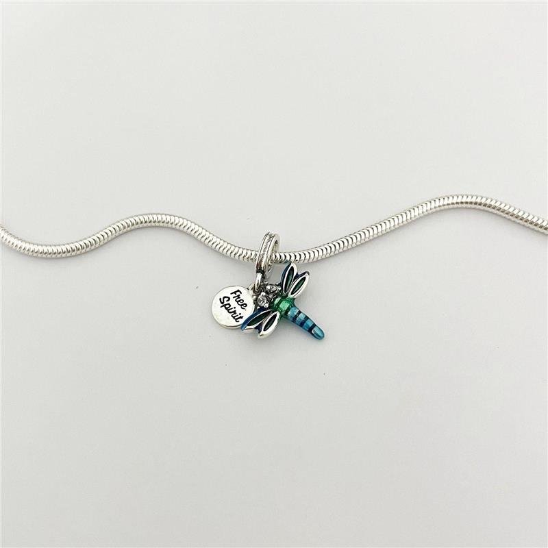 BERLOQUE LIBELULA ESPIRITO LIVRE PRATA 925