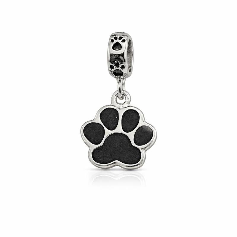 BERLOQUE PATA DE CACHORRO PRATA 925