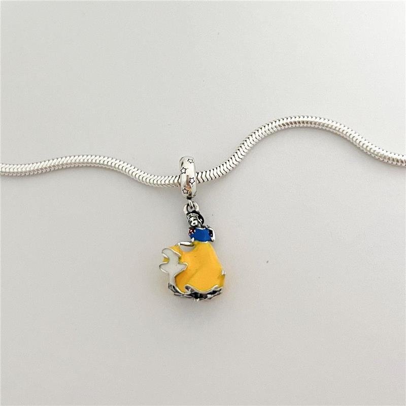 BERLOQUE PRINCESA BRANCA DE NEVE PRATA 925