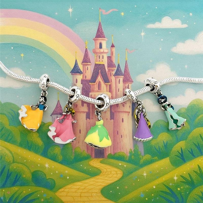 BERLOQUE PRINCESA TIANA PRATA 925