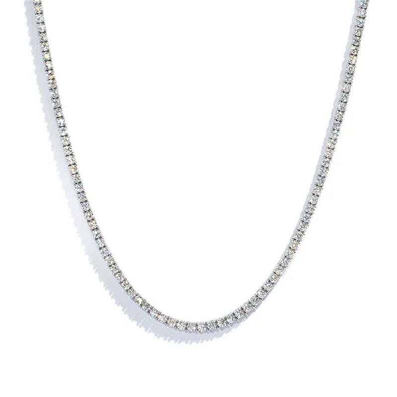 COLAR RIVIERA 2MM 40CM FECHO LAGOSTA PRATA 925