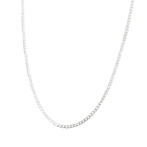 CORRENTE GRUMET 3MM 60CM PRATA 925
