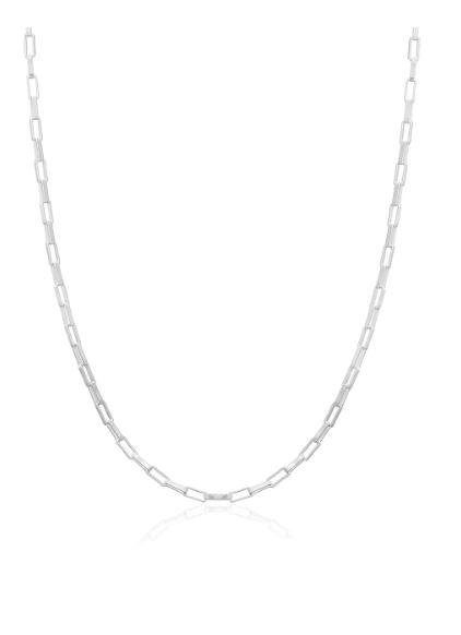 CORRENTE CARTIER MÉDIA 60CM PRATA 925